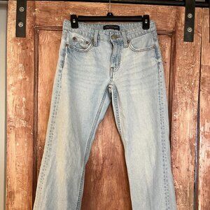 Aeropostle light colored baggy jeans 000 short